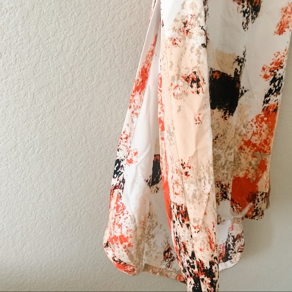 NWT! Bar III Asymmetrical Shift Print Dress, M - Picture 3 of 7